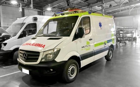 Ambulancia Sprinter Corta Bertonati